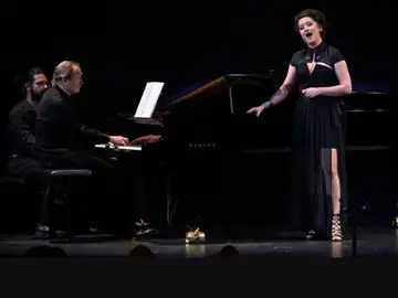 Anna Prohaska en el Teatro de la Zarzuela Anna Prohaska en el Teatro de la Zarzuela