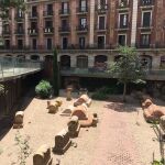 Cementerio romano en Barcelona