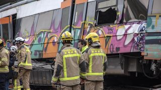 Econom&iacute;a.- Reabre el tramo de la R4 de Rodalies cortado por el accidente de Gelida (Barcelona)