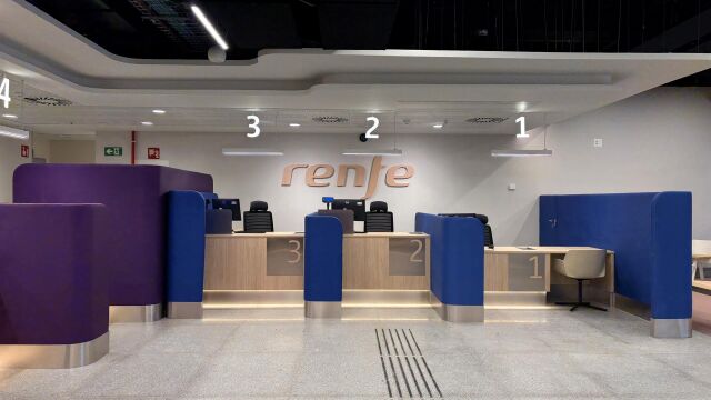 MADRID.-Renfe estrena este mi&eacute;rcoles un nuevo Espacio Renfe en la Estaci&oacute;n de Chamart&iacute;n para la atenci&oacute;n al cliente