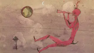 Una de las obras de Joan Ponç en Senda Una de las obras de Joan Ponç en Senda