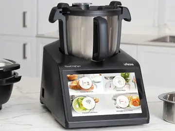 Te guía en cada receta a través de su pantalla de 10 pulgadas Ufesa TotalChef RK10