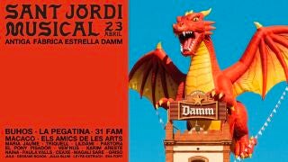 El Sant Jordi Musical de Estrella Damm contar&aacute; con Buhos, La Pegatina, 31 FAM y Macaco