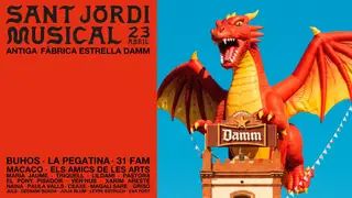 El Sant Jordi Musical de Estrella Damm contará con Buhos, La Pegatina, 31 FAM y Macaco El Sant Jordi Musical de Estrella Damm contará con Buhos, La Pegatina, 31 FAM y Macaco