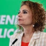La secretaria general del PSOE-A y candidata a la Presidencia de la Junta de Andaluc&iacute;a, Mar&iacute;a Jes&uacute;s Montero