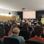 Mesa de trabajo sobre el Plan General Estructural celebrada ayer jueves en Alicante