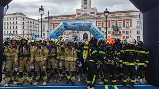 Carrera de bomberos en Madrid @Gonzalo Pérez Carrera de bomberos en Madrid @Gonzalo Pérez