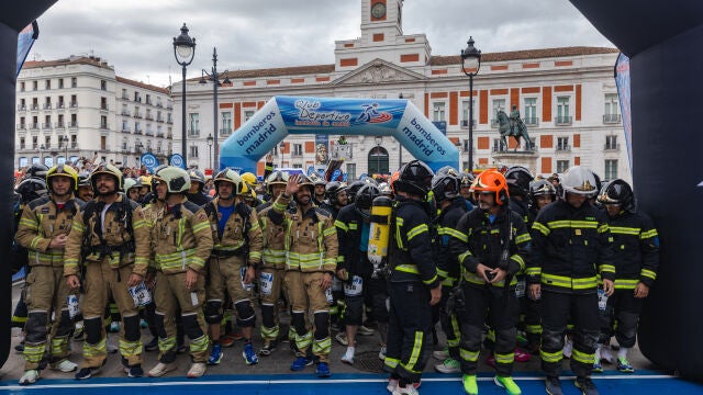 Carrera de bomberos en Madrid @Gonzalo P&eacute;rez 