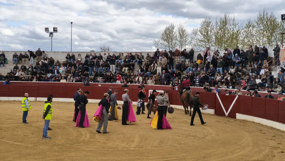Festival taurino en Villoria