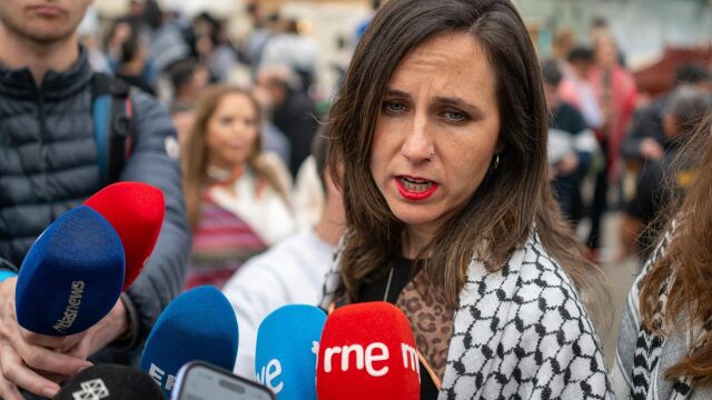 V&Iacute;DEO: Belarra (Podemos) pide que cese "de una vez por todas la complicidad" de Europa con Israel