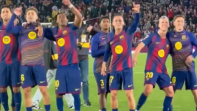 Fermín, Gavi, Casadó o Lamine ofendieron al Espanyol con su cánticos Fermín, Gavi, Casadó o Lamine ofendieron al Espanyol con su cánticos