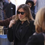 Sara Carbonero, abatida en la misa funeral de su madre, Goyi Ar&eacute;valo