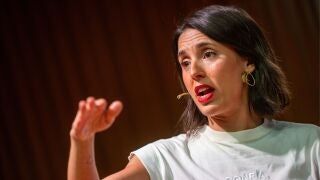 La secretaria pol&iacute;tica de Podemos y eurodiputada, Irene Montero