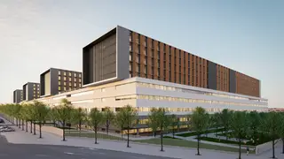 Así avanzan las obras de la Ciudad de la Justicia de Madrid: 15 máquinas, 80 camiones y 60 personas trabajan a diario Así avanzan las obras de la Ciudad de la Justicia de Madrid: 15 máquinas, 80 camiones y 60 personas trabajan a diario