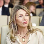 El look de Yolanda D&iacute;az.