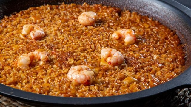 Imagen del arroz que, de la mano del restaurante D&aacute;rsena, se presenta en la feria Sal&oacute;n Gourmets en Madrid