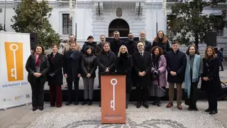 Imagen de archivo de un acto de la Capitalidad Cultural de Granada Imagen de archivo de un acto de la Capitalidad Cultural de Granada