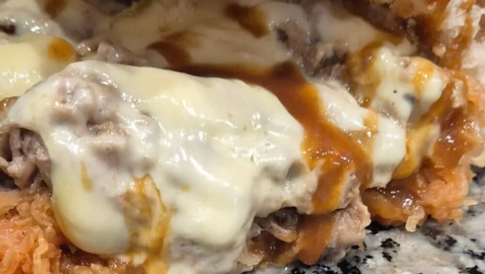 Bocadillo Cerdo Gajja kimchi, de La Artesata