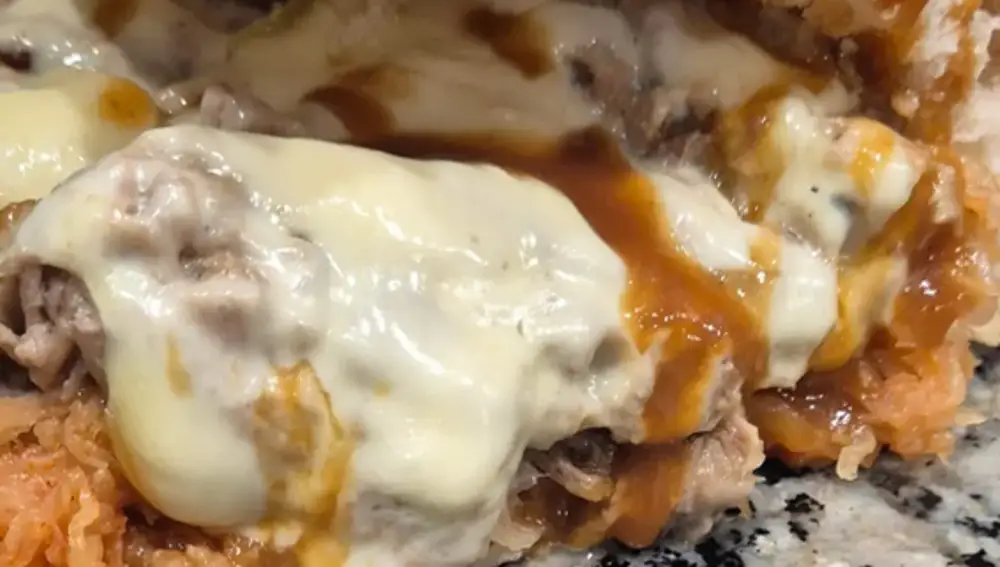 Bocadillo Cerdo Gajja kimchi, de La Artesata