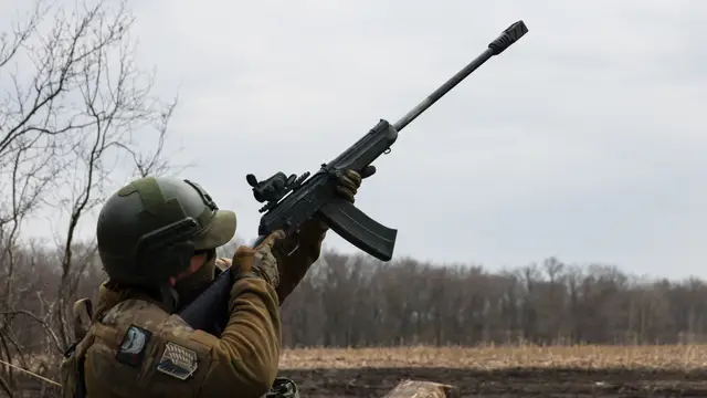 Ucrania.- Rusia confirma que ha retomado los ataques contra Ucrania tras el fin de la tregua decretada por la Pascua RUSSIA, BELGOROD REGION - MARCH 24, 2026: A serviceman of an FPV drone interceptor crew of the 11th army corps is deployed with the North Group of the Russian Armed Forces Europa Press/Contacto/Vladimir Gerdo 24/03/2026 ONLY FOR USE IN SPAIN