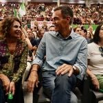 Montero y S&aacute;nchez, en un acto del partido