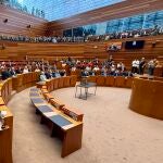 Sesi&oacute;n constitutiva de las Cortes de Castilla y Le&oacute;n de la XII Legislatura.