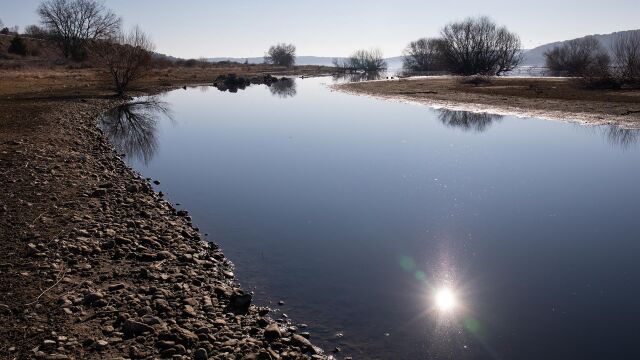 Agua.- Los embalses espa&ntilde;oles almacenan 46.915 hm3 y est&aacute;n al 83,7%, 9,7 puntos por encima del a&ntilde;o pasado