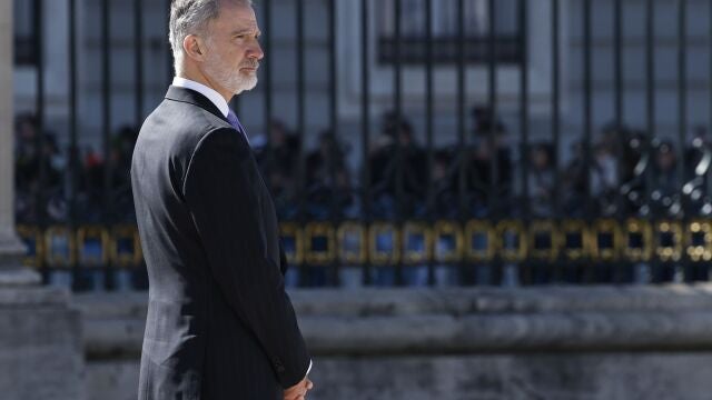 El rey Felipe VI en el Palacio Real. EFE/Chema Moya