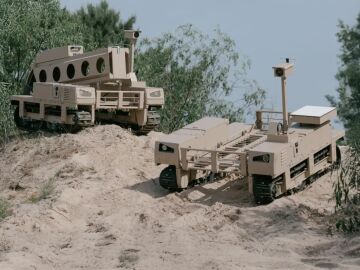 Dron terrestre Termit de Ucrania.