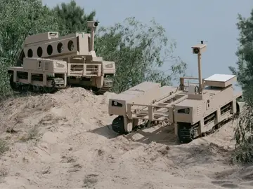 Dron terrestre Termit de Ucrania. Dron terrestre Termit de Ucrania.