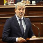 Clavijo acusa al Gobierno de Espa&ntilde;a de "ignorancia" con Canarias pese a tener un ministro isle&ntilde;o: "15 millones frente a los 1.000 de otras comunidades"