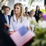 El look de M&aacute;xima de Holanda.