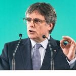 El presidente de Junts per Catalunya, Carles Puigdemont