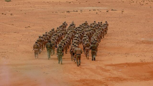 Im&aacute;genes de las operaciones en el Flintlock 2026