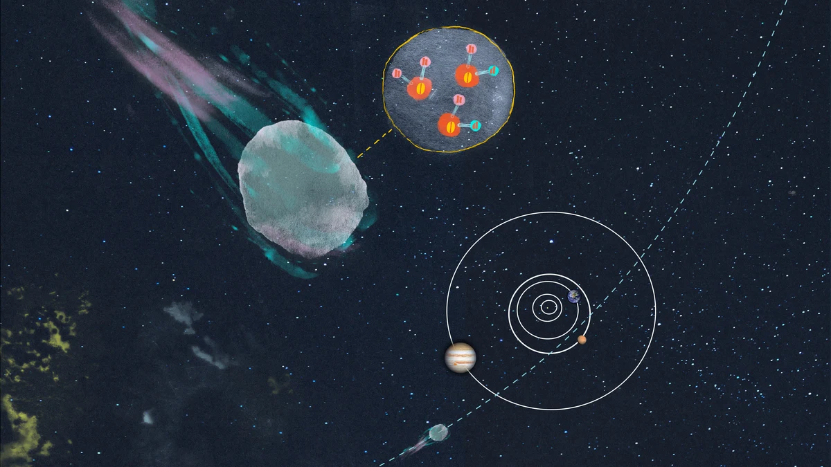 Un nuevo estudio liderado por la Universidad de Michigan revela que el agua del cometa interestelar 3I/ATLAS tiene un contenido notablemente alto de deuterio, una forma de hidrógeno comparativamente menos abundante en nuestro sistema solar. Esto permite a los investigadores obtener nuevas pistas sobre otros procesos planetarios en nuestra galaxia.