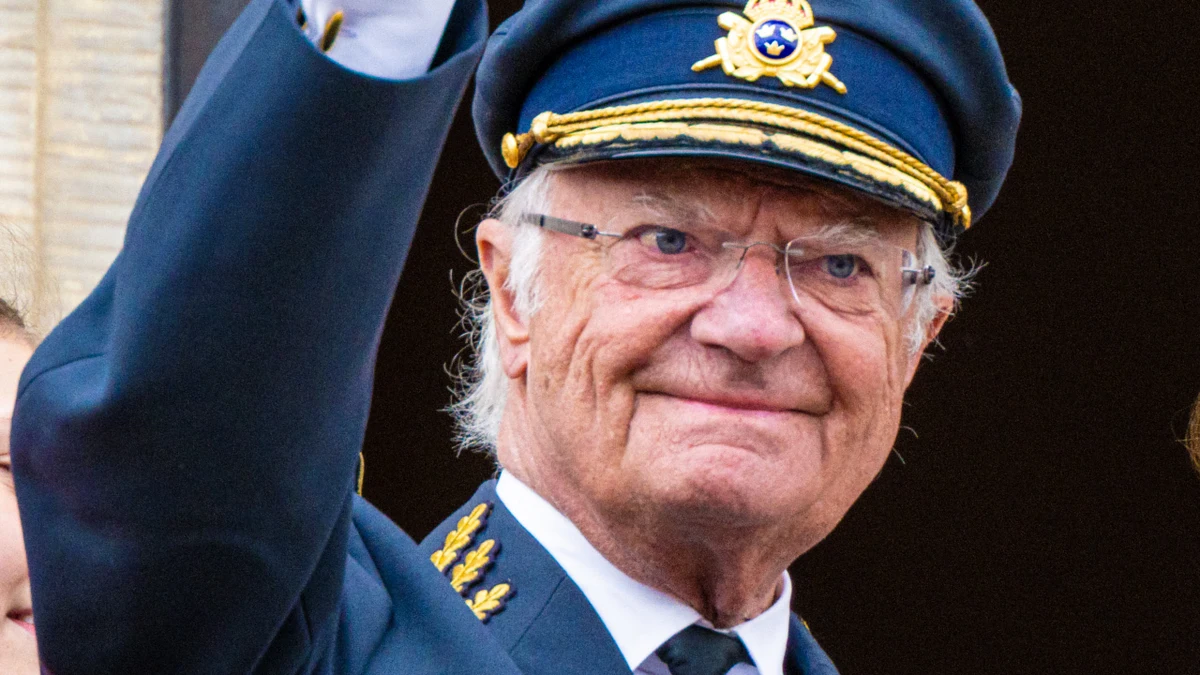 El rey Carlos Gustavo de Suecia