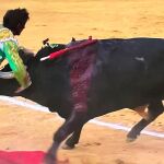 Fea cogida de Alberto Dur&aacute;n en los test&iacute;culos, trasladado con urgencia a la enfermer&iacute;a, en la Copa Chenel 