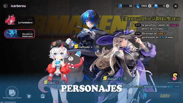 Todos los personajes de Neverness to Everness y cómo conseguirlos todos