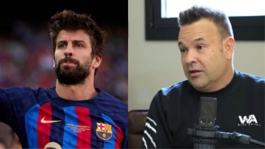 Gerard Piqué y José Elías