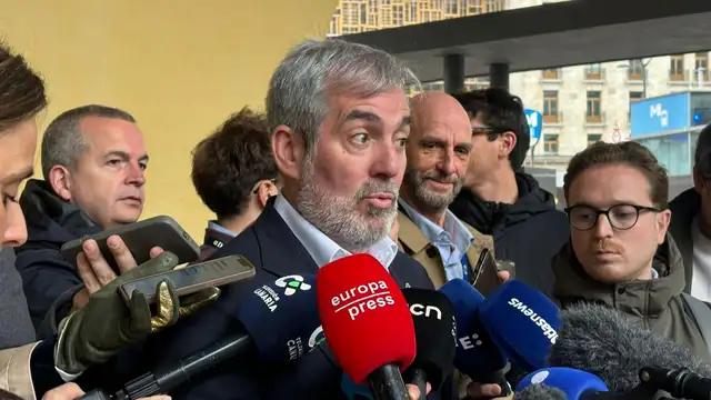 Clavijo se reafirma tras los positivos por hantavirus: "Teníamos razón, se podrían haber reducido riesgos" Fernando Clavijo, presidente de Canarias