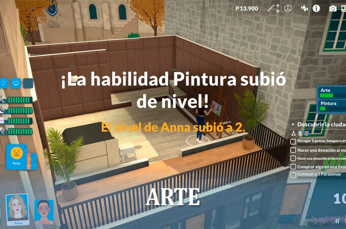 Cómo mejorar la habilidad de arte en Paralives