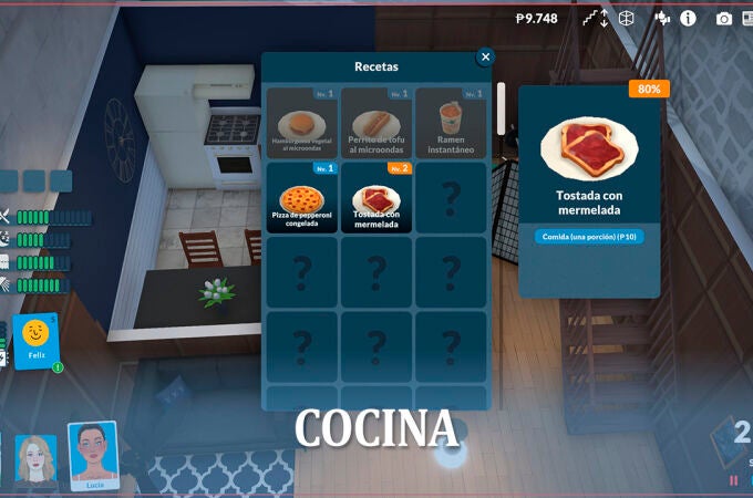 Cómo mejorar la habilidad de cocina y comida en Paralives