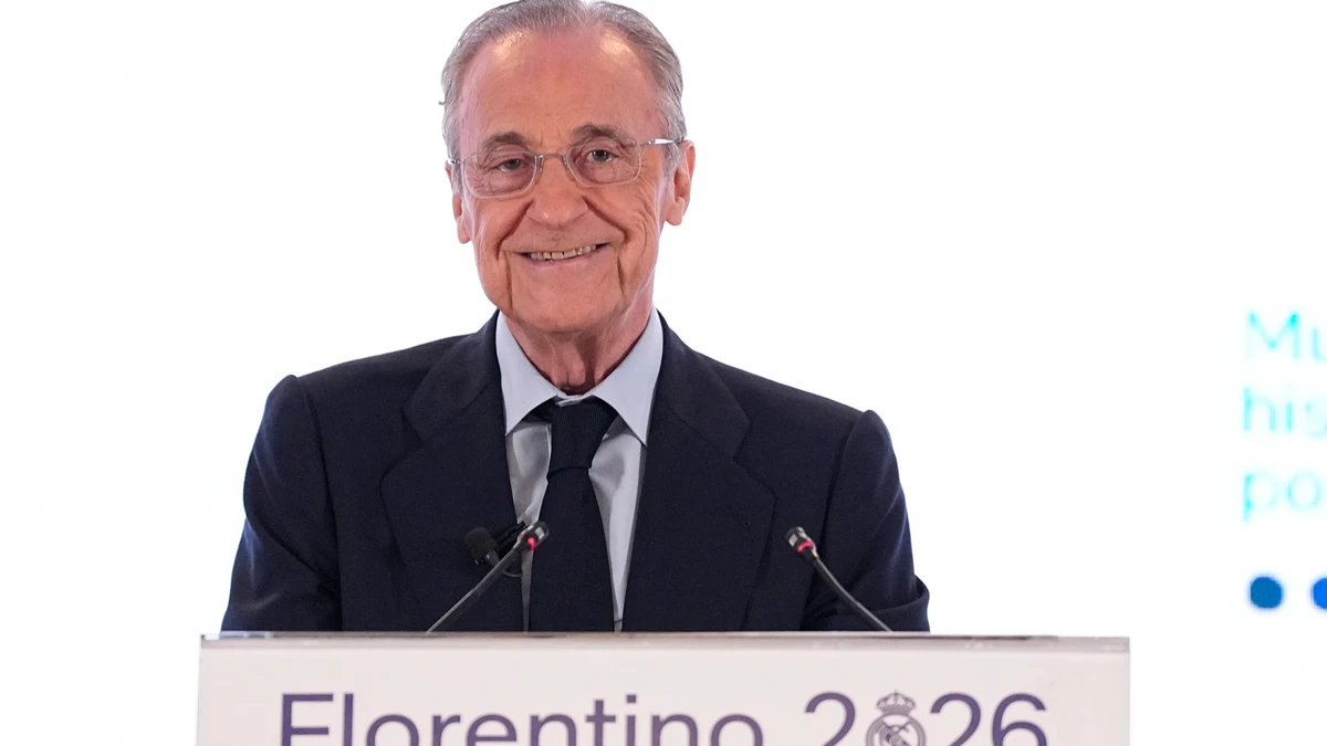 Florentino Pérez, presidente del Real Madrid