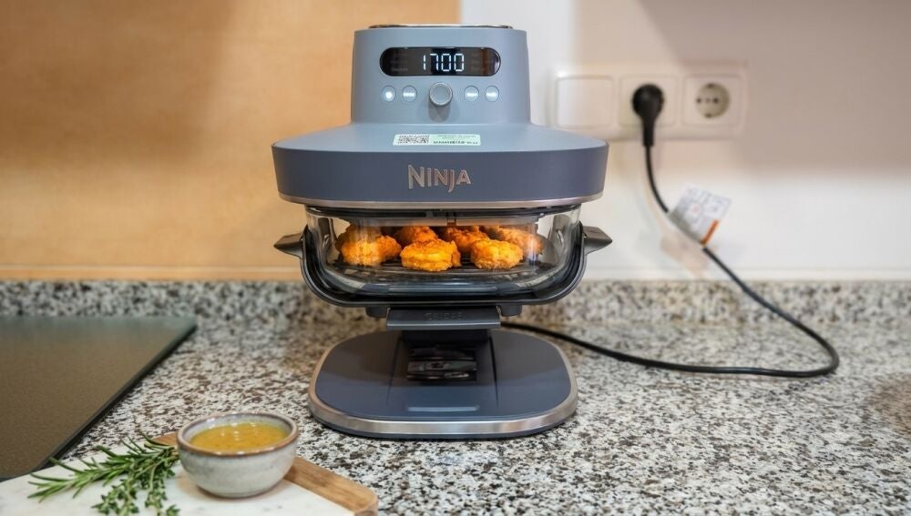 He cocinado con la Ninja CRISPi PRO una semana y el cristal no es