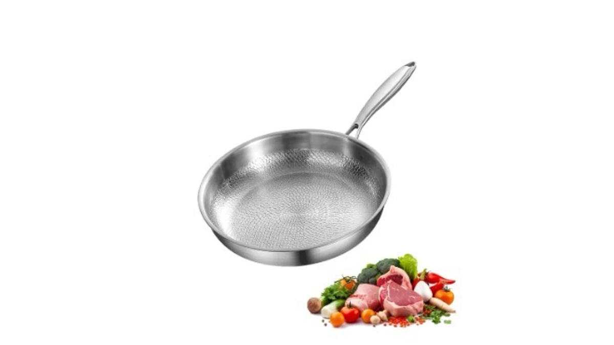 Sartén de titanio martillado JIABAOZ Hammered Pan Pro