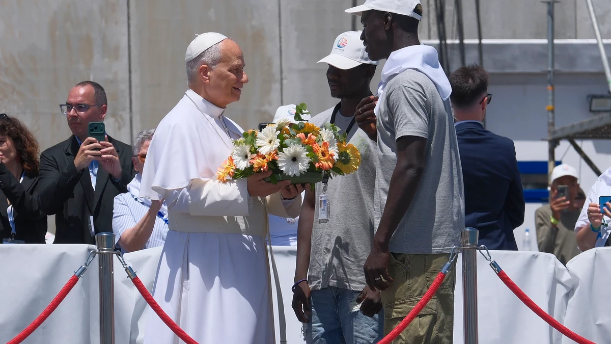 El papa León XIV visita Canarias