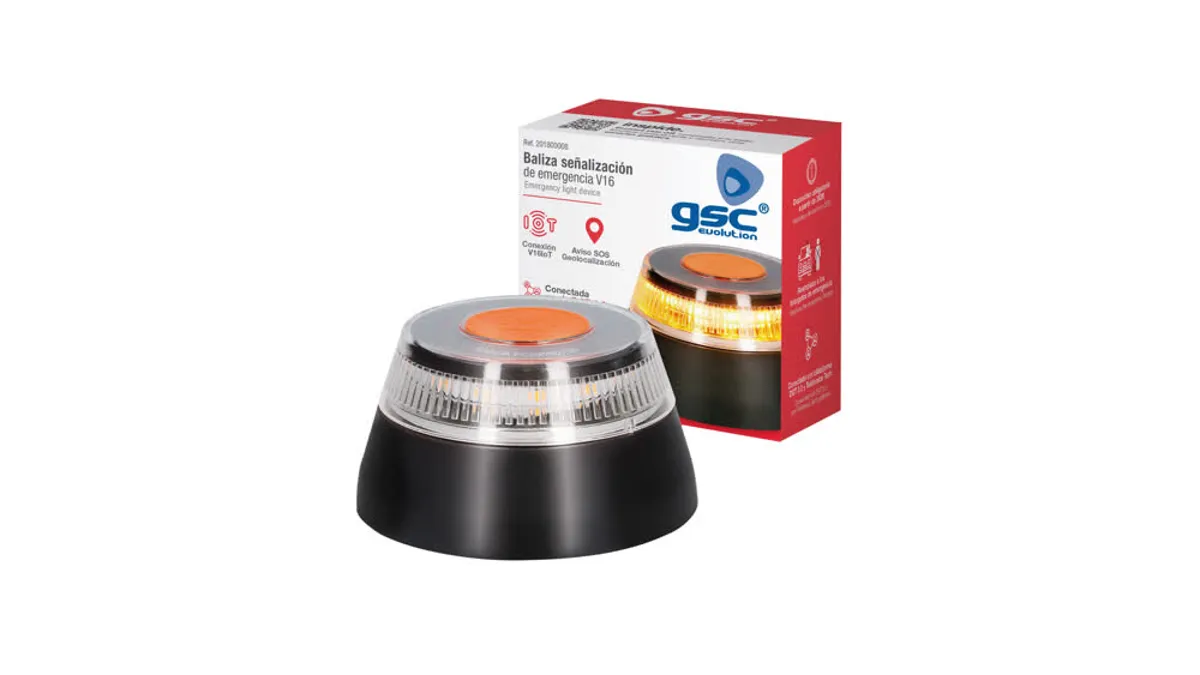GSC Evolution Luz Emergencia V16 con Geolocalización DGT