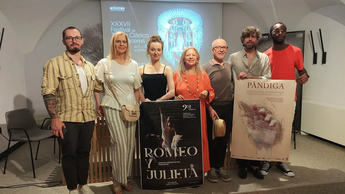 EXTREMADURA.-El ballet Romeo y Julieta abre esta noche las funciones del Festival de Teatro Clásico de Cáceres