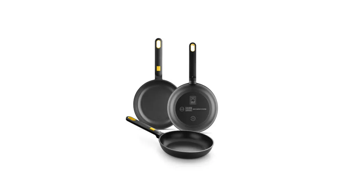 BRA Daily Pro Set 3 sartenes aluminio fundido 20-24-28 cm