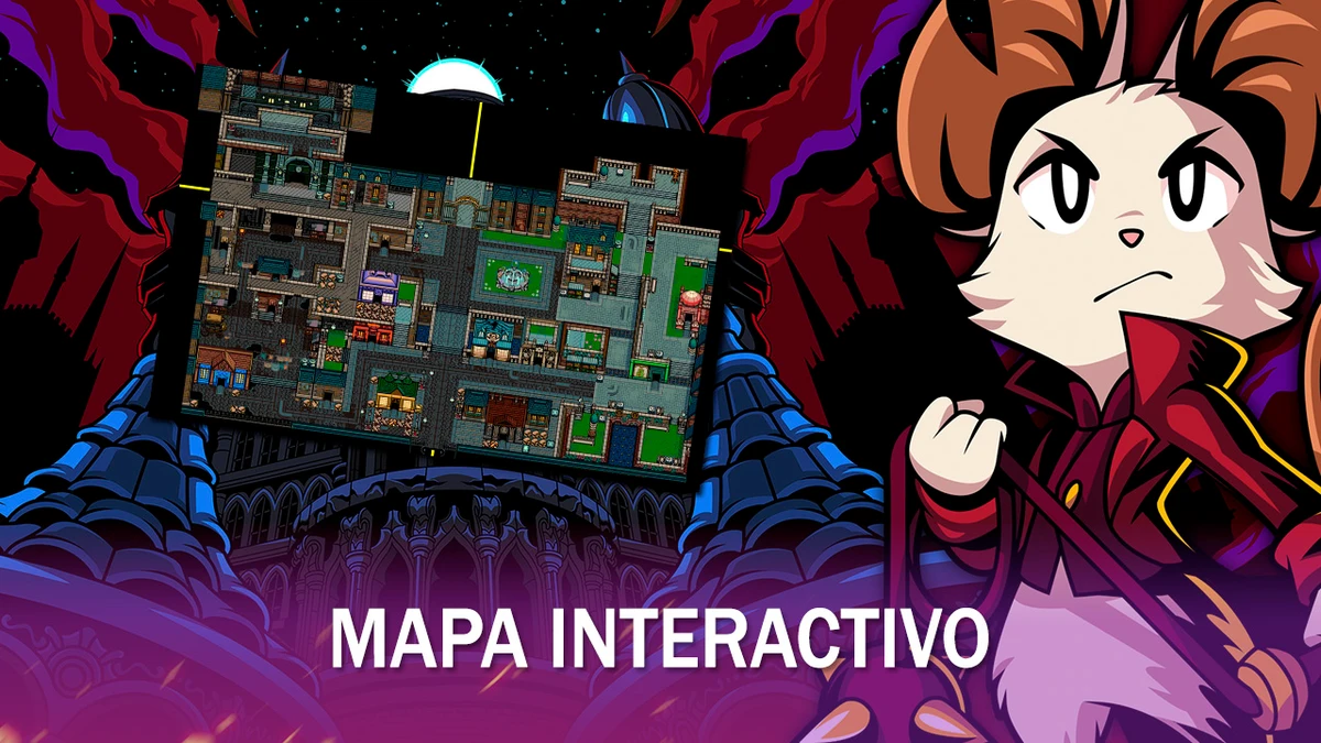 Mapa interactivo Mina The Hollower
